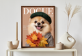 Lámina Personalizada para Mascota - Estilo Portada de Revista de Moda