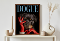 Lámina Personalizada para Mascota - Estilo Portada de Revista de Moda