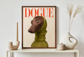 Lámina Personalizada para Mascota - Estilo Portada de Revista de Moda