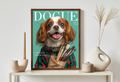 Lámina Personalizada para Mascota - Estilo Portada de Revista de Moda